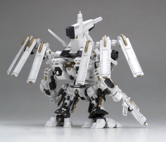 Vue de dos de la figurine Armored Core Rosenthal Cr-Hogire articulée