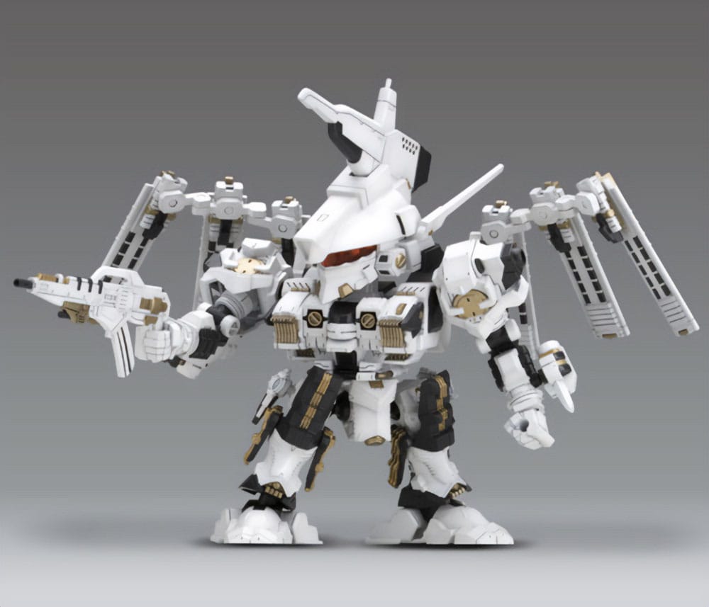 Accessoires inclus avec le Model Kit Armored Core D-Style