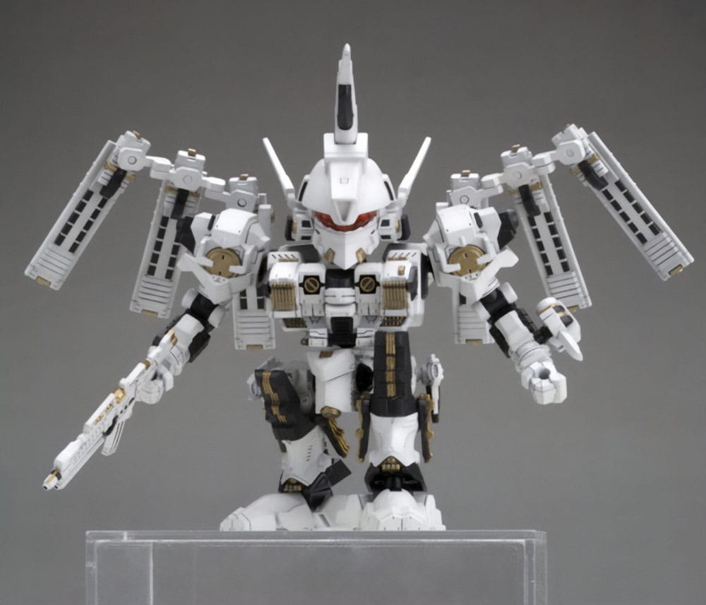 Figurine mecha Noblesse Oblige avec arme déployée
