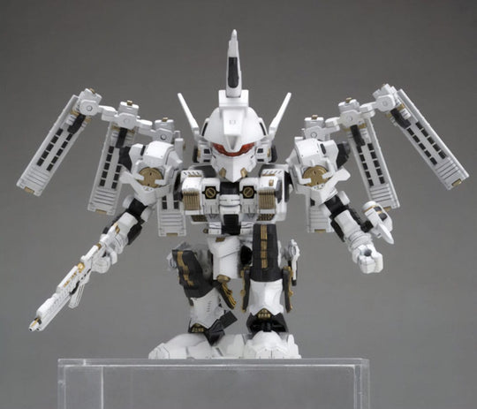 Figurine mecha Noblesse Oblige avec arme déployée
