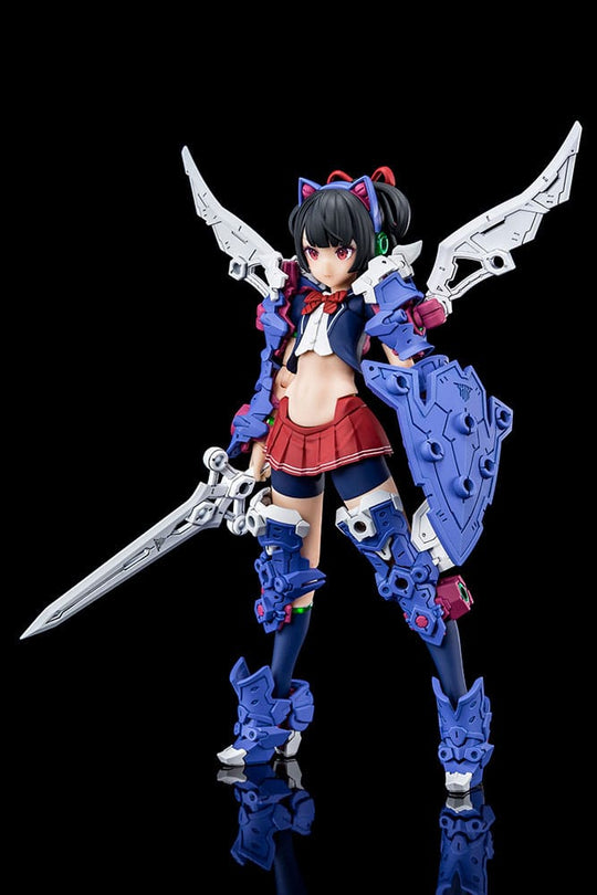 Figurine Megami Device Buster Doll Knight en pose dynamique