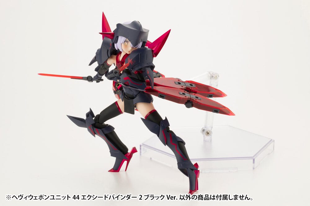 Figurine Kotobukiya personnalisée avec l'Exceed Binder 2 en mode bouclier