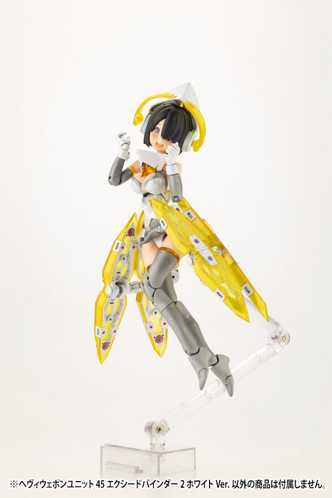 Vue latérale de l'unité Heavy Weapon 45 Exceed Binder 2 White Ver.