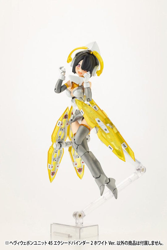 Vue latérale de l'unité Heavy Weapon 45 Exceed Binder 2 White Ver.