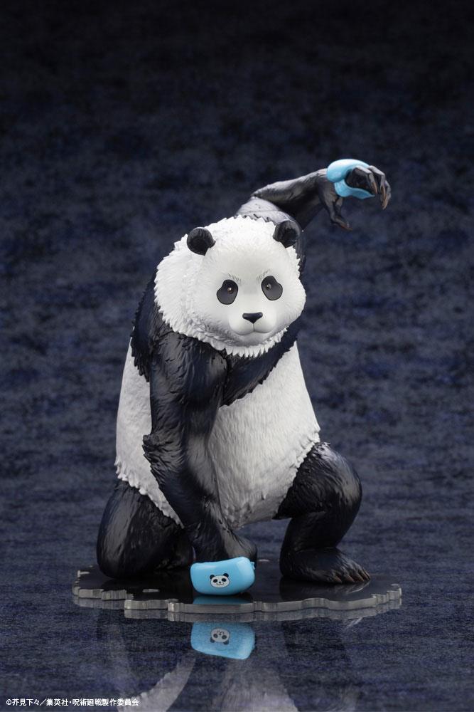 Figurine Panda Jujutsu Kaisen avec Baby Panda bonus