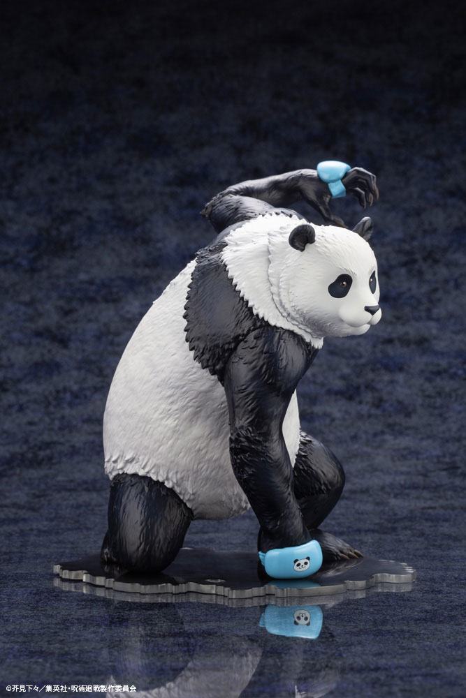 Statuette Panda 19 cm, échelle 1/8, PVC de haute qualité
