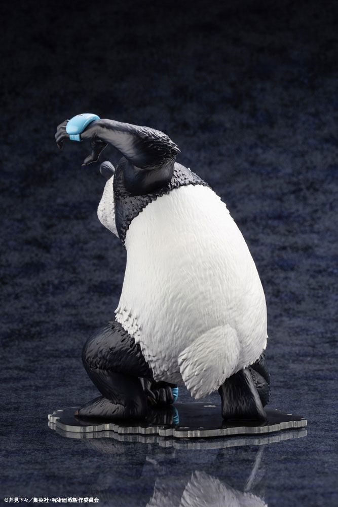 Emballage boîte-fenêtre de la statuette Panda Jujutsu Kaisen