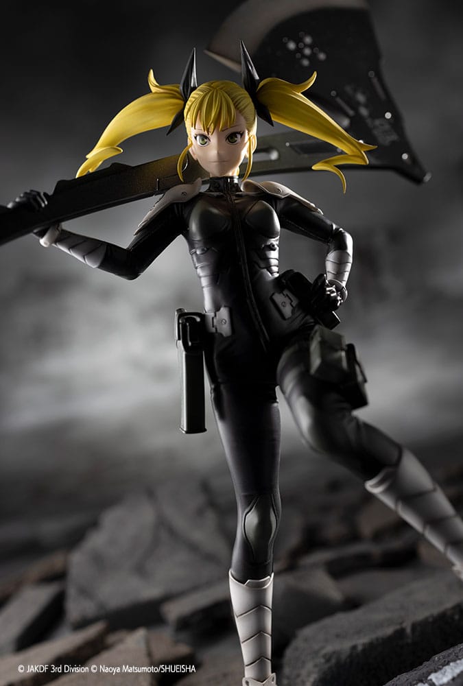 Détail de l'uniforme et de l'équipement de Kikoru Shinomiya par Kotobukiya