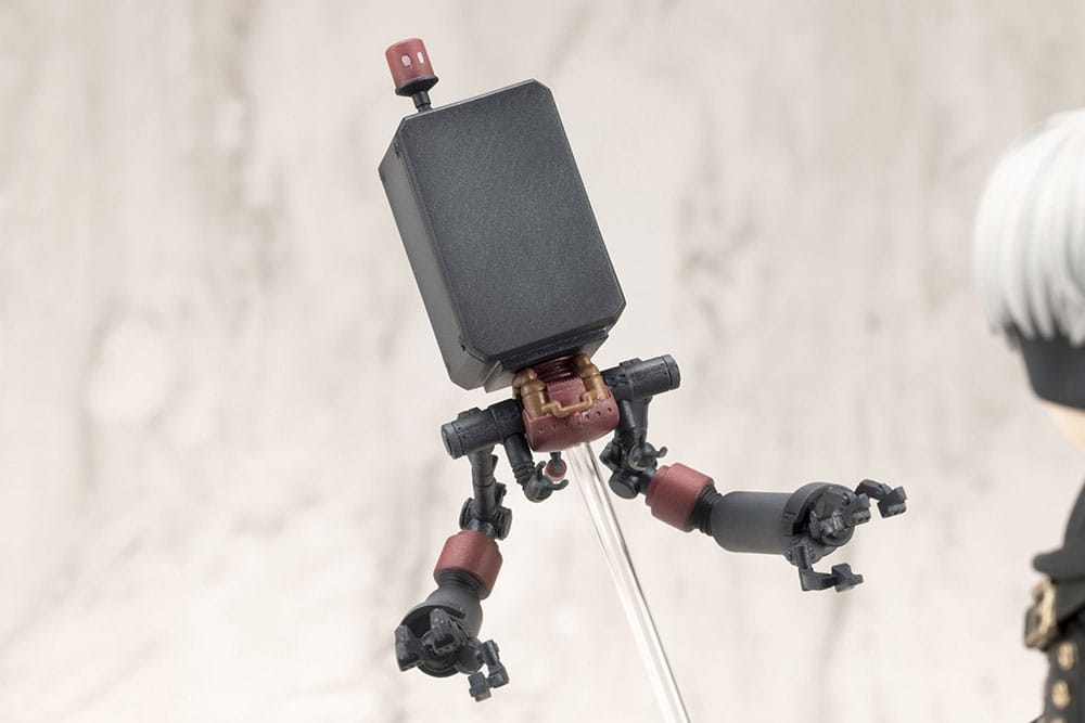 Statuette 9S Nier:Automata, vue de face