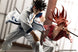 Statuette Sanosuke Sagara Rurouni Kenshin, vue rapprochée des jambes