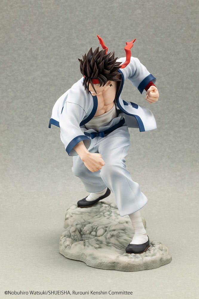 Figurine Sanosuke Sagara en boîte-fenêtre, aperçu de l'emballage