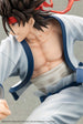 Statuette PVC Sanosuke Sagara, mise au point sur la texture