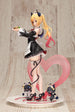 Vue latérale de la statuette Hololive Yuzuki Choco 27 cm, mettant en valeur la pose dynamique.