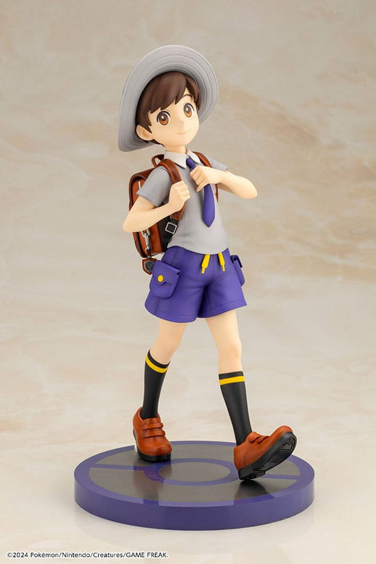 Détail visage Florian statuette Pokémon Kotobukiya