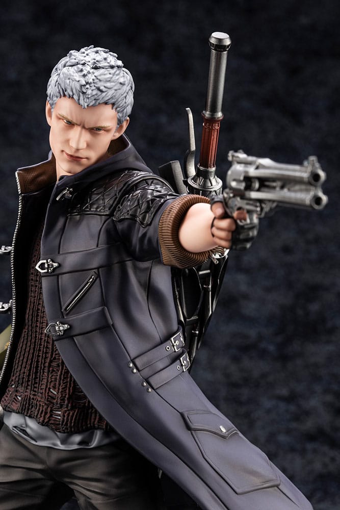 Statuette Nero Devil May Cry 5 ARTFXJ avec accessoires (si visibles)