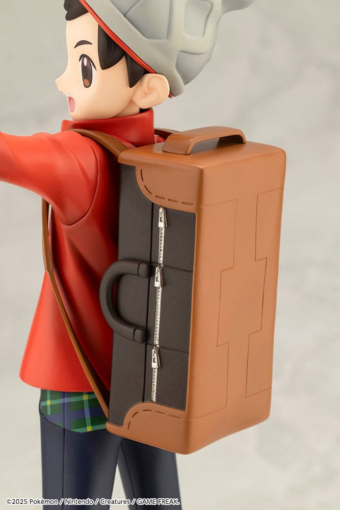 Détail des vêtements de Victor sur la statuette