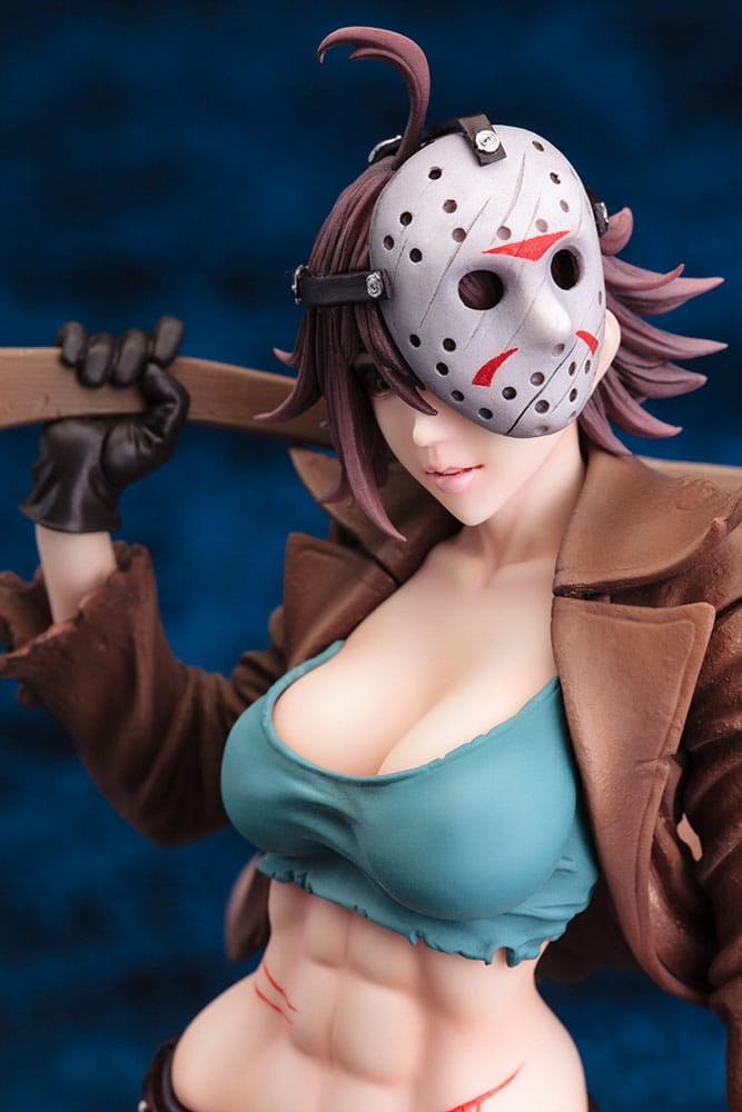 Jason Voorhees Bishoujo 2nd Edition - Vue rapprochée du corps et des accessoires