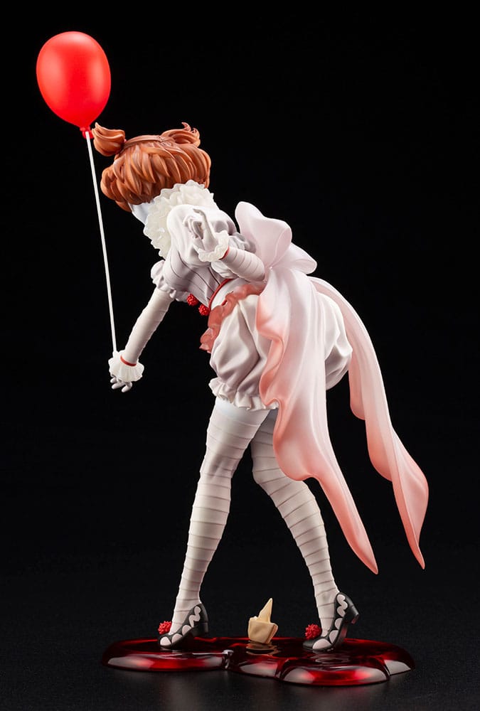 Statuette Pennywise Bishoujo It 2017, vue arrière complète