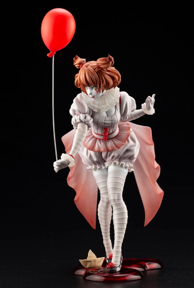 Emballage boîte-fenêtre de la statuette Pennywise Bishoujo