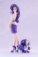 Rarity Bishoujo en pleine pose, détails de sa robe et de sa crinière violette
