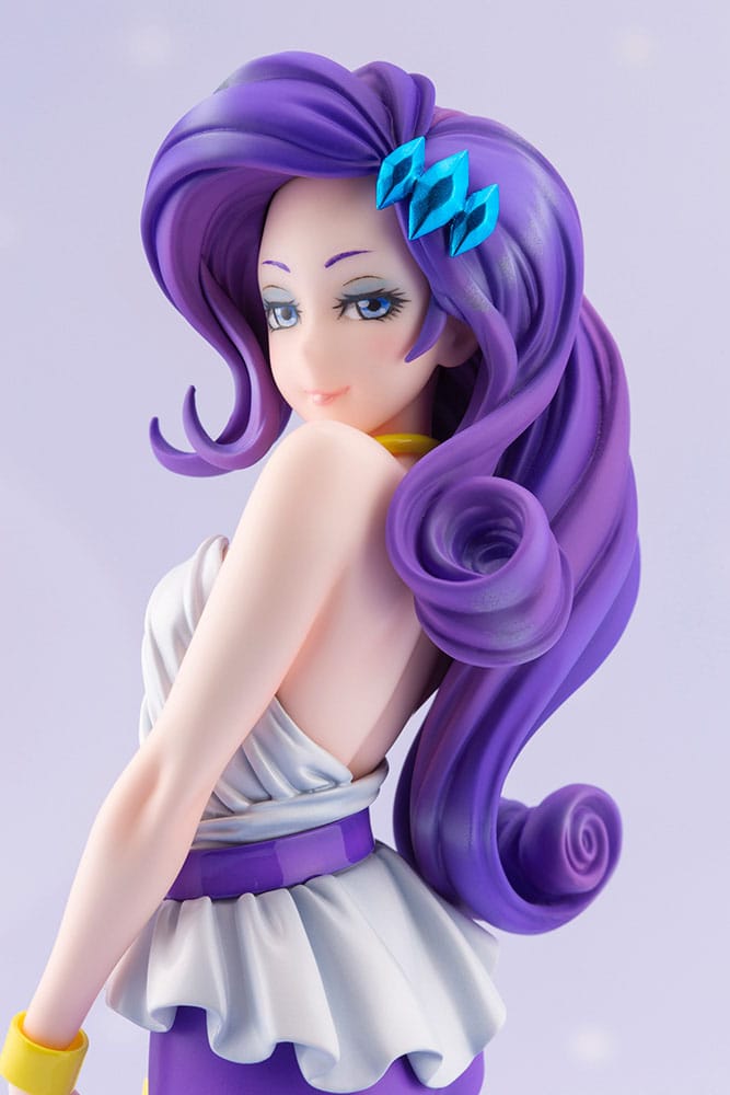 Socle de la statuette Rarity Bishoujo, design discret et stable