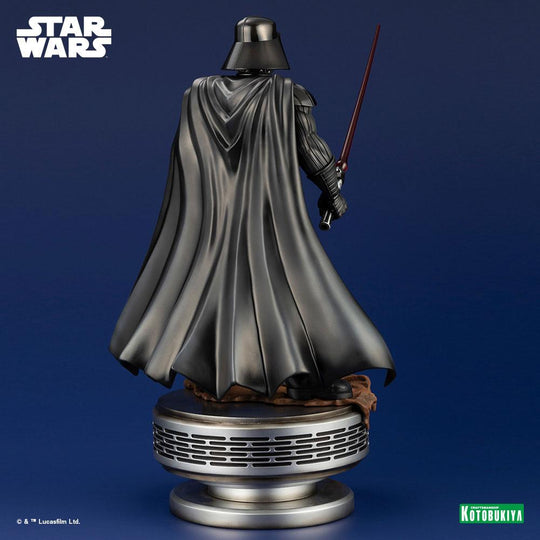 Darth Vader ARTFX Artist Series, gros plan sur les textures de l'armure