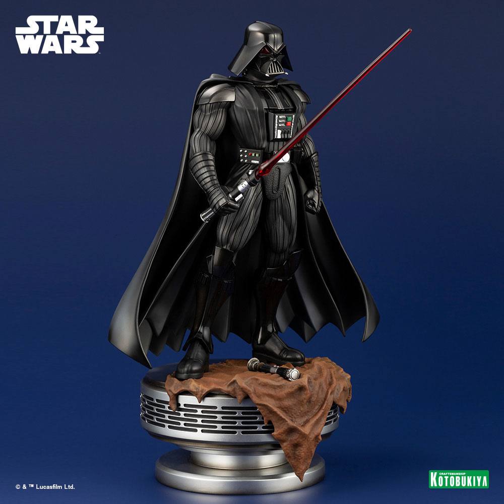 Darth Vader Kotobukiya, présentation en boîte-fenêtre