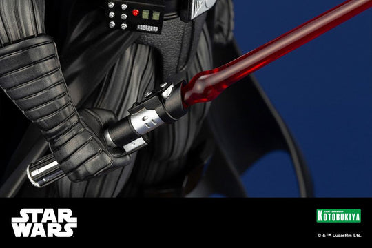 Kotobukiya Darth Vader, détails des plis de la cape