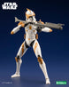 Figurine Commander Cody Kotobukiya PVC 17.5 cm avec socle décoratif