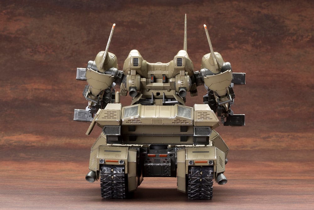 Détail des jambes et des systèmes de propulsion du model kit Armored Core 1/72.