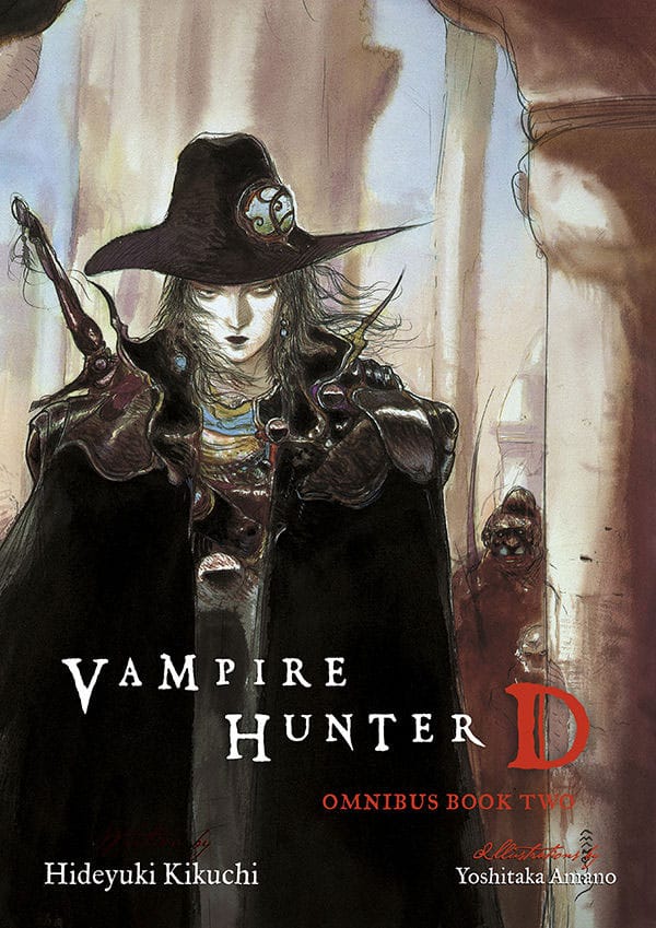 Couverture du roman Vampire Hunter D Omnibus Volume 2 en anglais, édition Lake Book