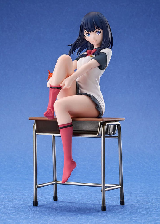 Figurine Rikka Takarada 1/7 Luminous Box, détail du visage et des cheveux