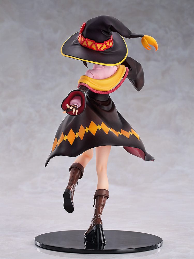 Statuette Megumin Luminous Box avec son bâton magique et chapeau