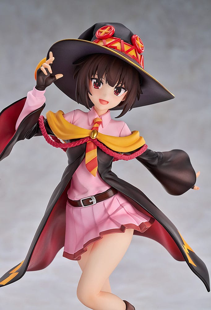 Vue arrière détaillée de la figurine Megumin KonoSuba 1/7