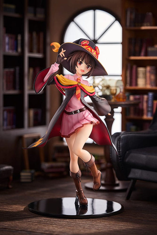 Gros plan sur les accessoires et le costume de Megumin Luminous Box