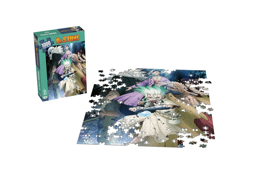 Dimensions du puzzle Dr. Stone 1000 pièces : 68x49 cm