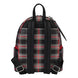 Vue arrière du mini sac à dos Loungefly Clueless Dionne, avec les bretelles ajustables.