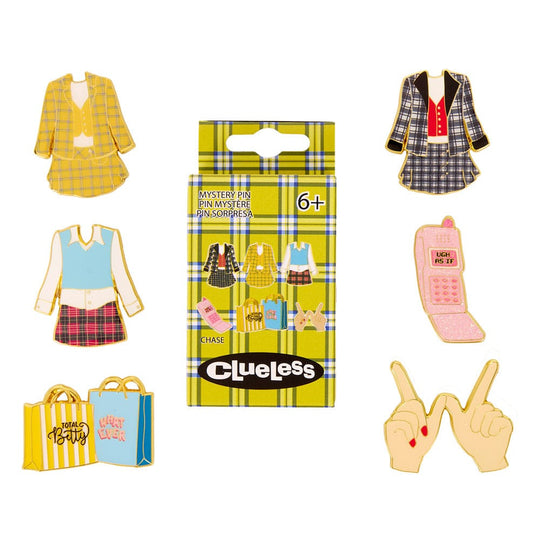 Assortiment de 12 pins émaillés Loungefly Clueless en Blind Box