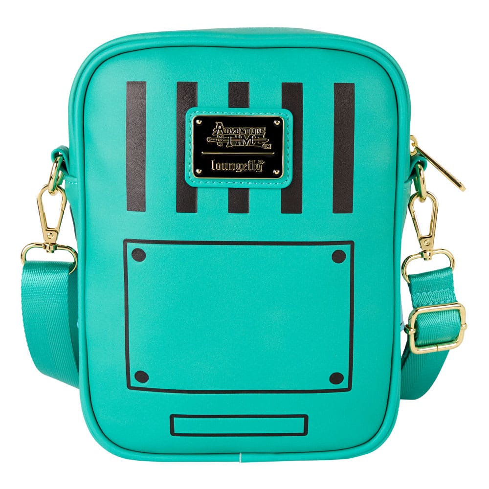 Intérieur du sac Loungefly BMO Adventure Time avec doublure
