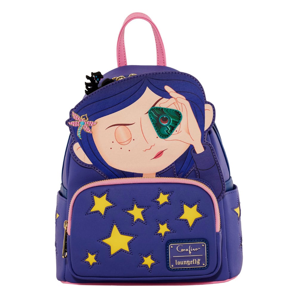 Sac à dos Loungefly Coraline Stars Cosplay vue de face