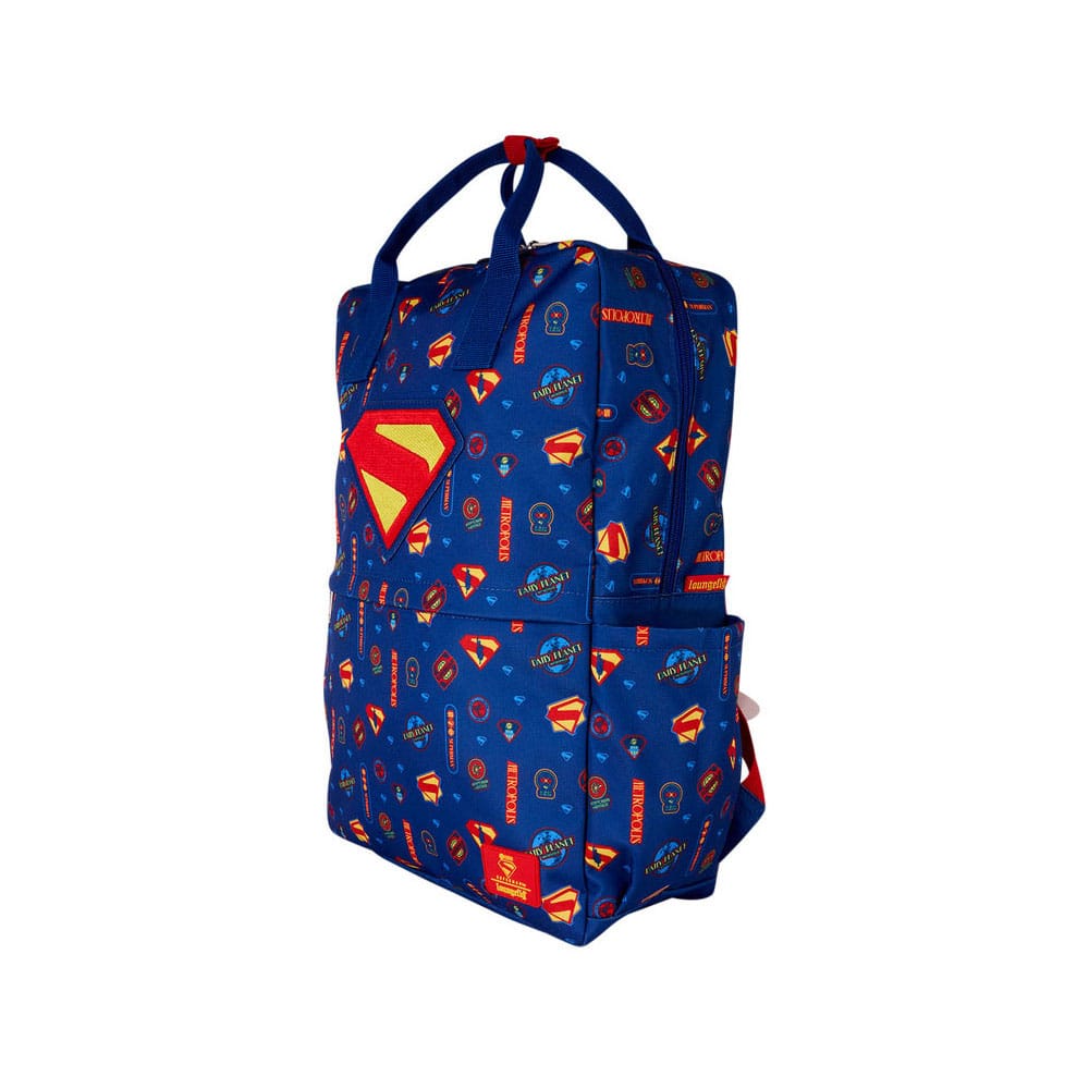 Sac à dos Loungefly DC Comics Superman en nylon, vue arrière