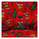 Vue latérale du mini sac à dos Loungefly Le Grinch Holiday