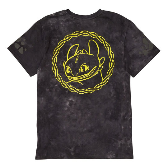 Détail du motif Krokmou sur le T-shirt Loungefly How to Train Your Dragon