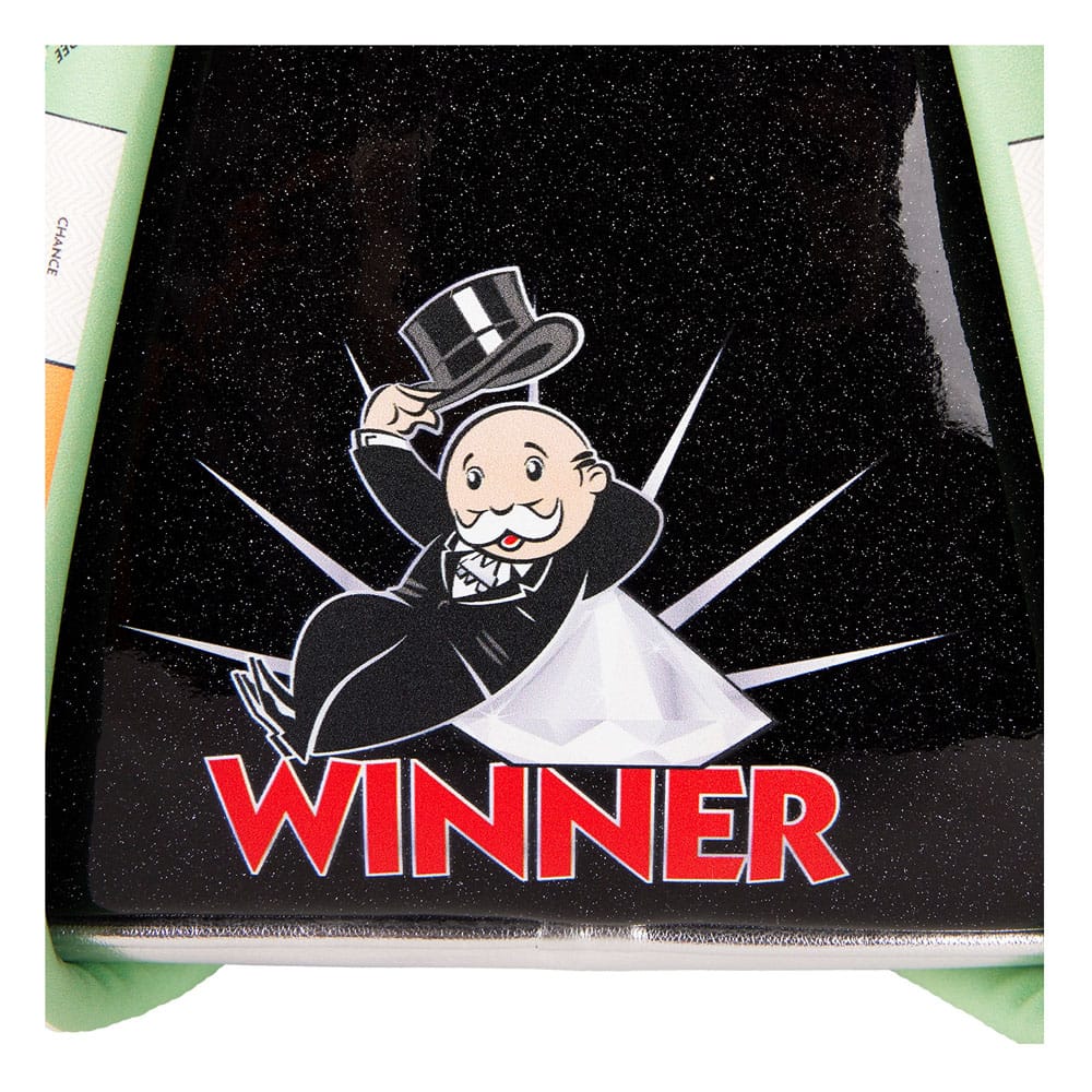 Intérieur du mini sac à dos Loungefly Monopoly Pennybags