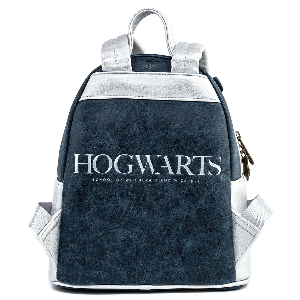 Intérieur du sac à dos Loungefly Harry Potter avec motif et compartiments