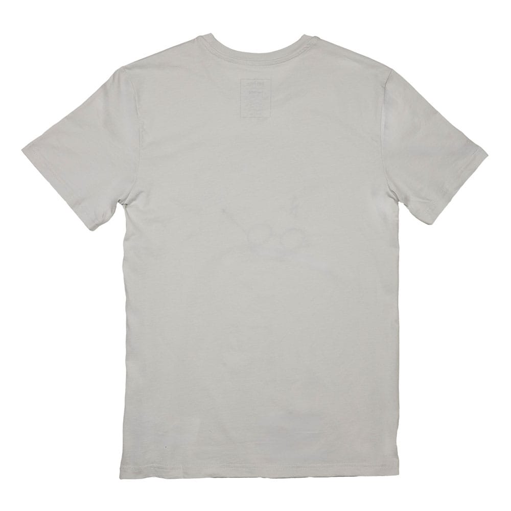 Détail du logo Warner Bros et Loungefly sur le T-shirt Harry Potter en coton