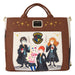 Sac convertible Harry Potter Loungefly Spring en mode sac à dos, vue de face