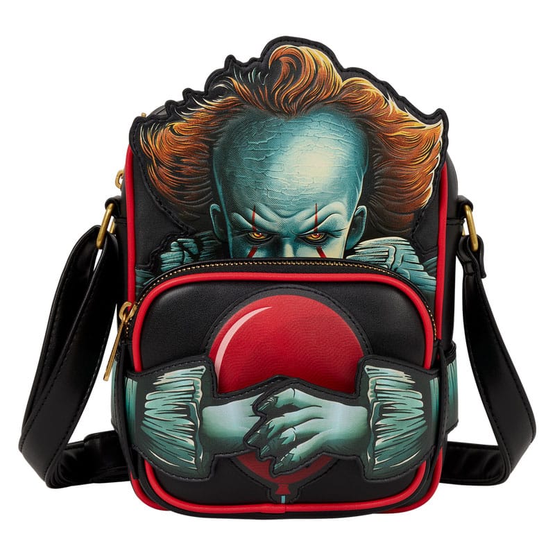 Sac à bandoulière Loungefly Pennywise IT, vue de face