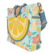 Détail du motif citron sur le sac Loungefly convertible