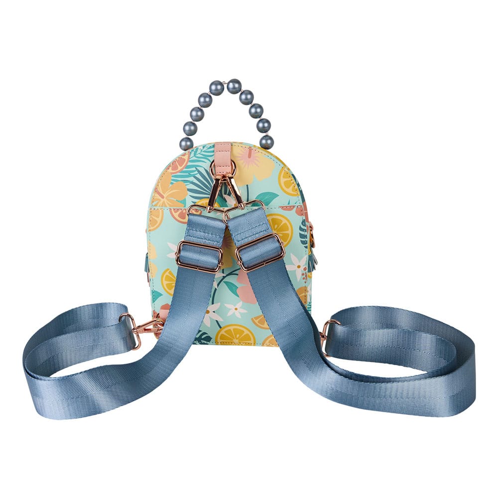 Sac à dos Loungefly Citron porté sur le dos